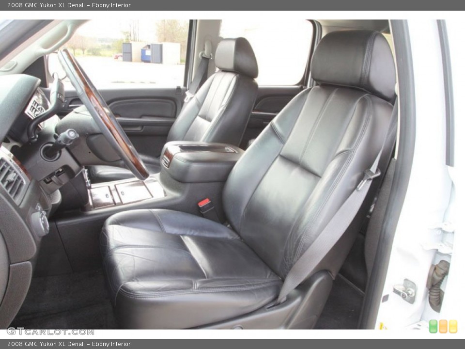 Ebony Interior Photo for the 2008 GMC Yukon XL Denali #61861074