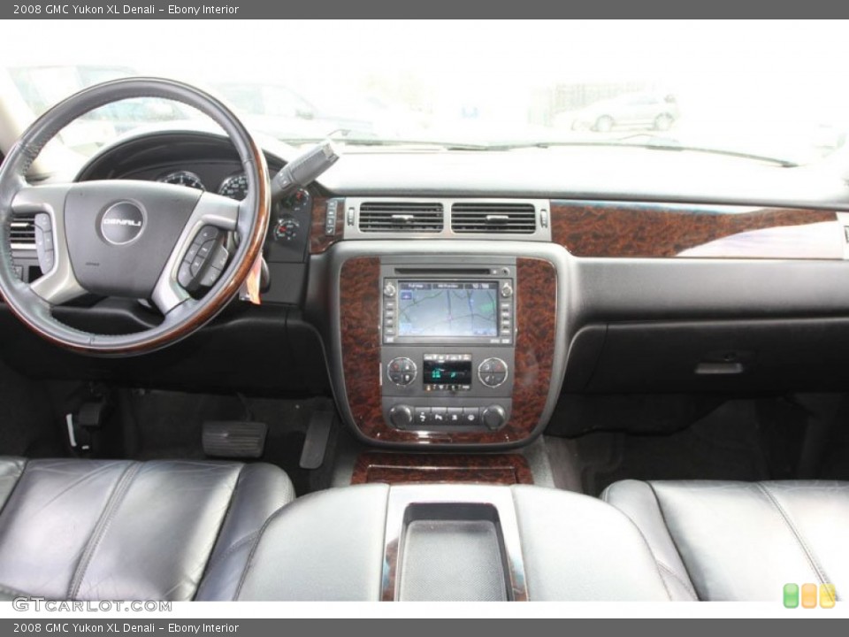 Ebony Interior Dashboard for the 2008 GMC Yukon XL Denali #61861098