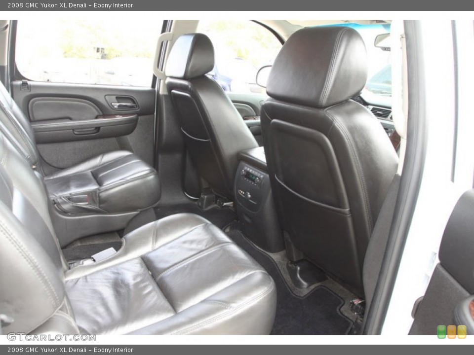 Ebony Interior Photo for the 2008 GMC Yukon XL Denali #61861149