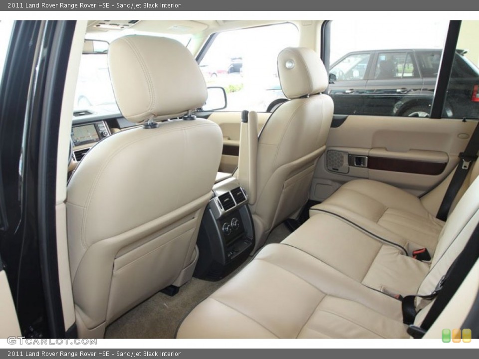 Sand/Jet Black Interior Rear Seat for the 2011 Land Rover Range Rover HSE #61861227