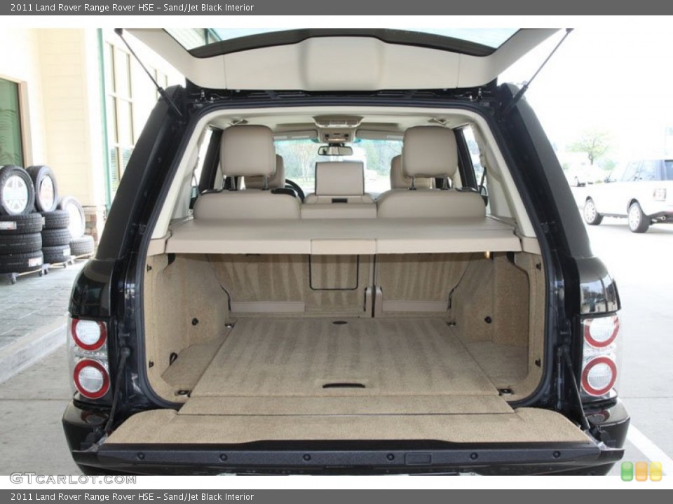 Sand/Jet Black Interior Trunk for the 2011 Land Rover Range Rover HSE #61861314