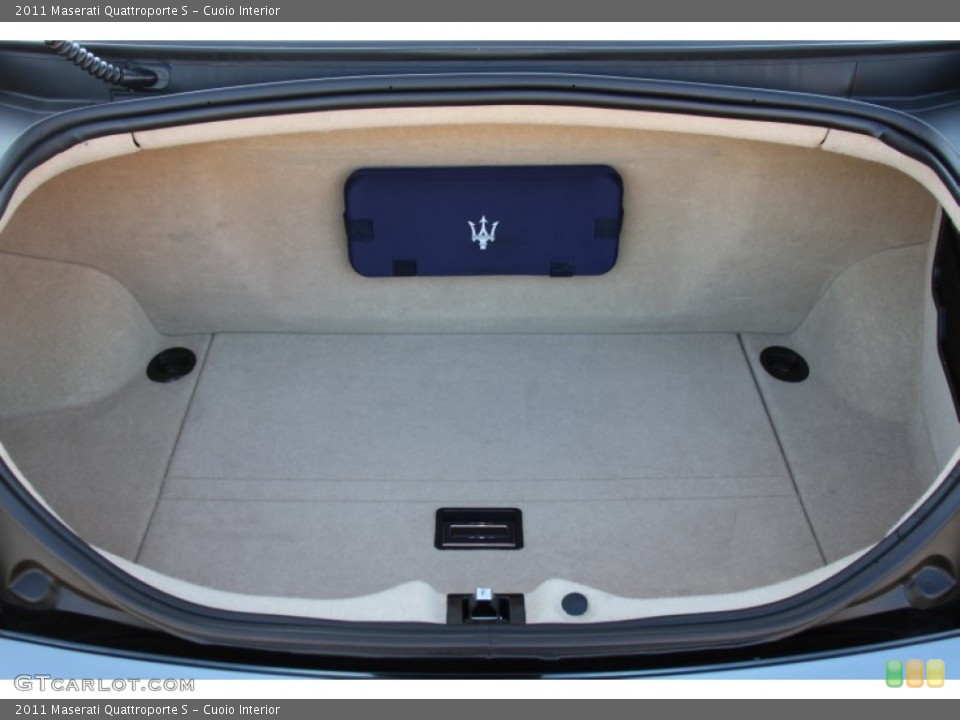 Cuoio Interior Trunk for the 2011 Maserati Quattroporte S #61861698