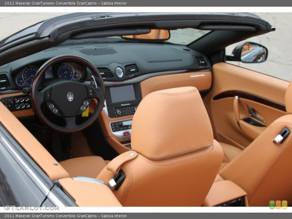 Sabbia Interior Dashboard for the 2011 Maserati GranTurismo Convertible GranCabrio #61861746