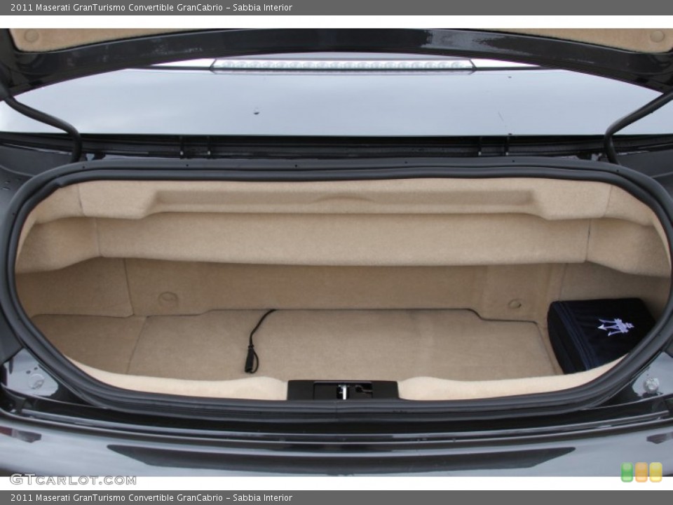 Sabbia Interior Trunk for the 2011 Maserati GranTurismo Convertible GranCabrio #61861785