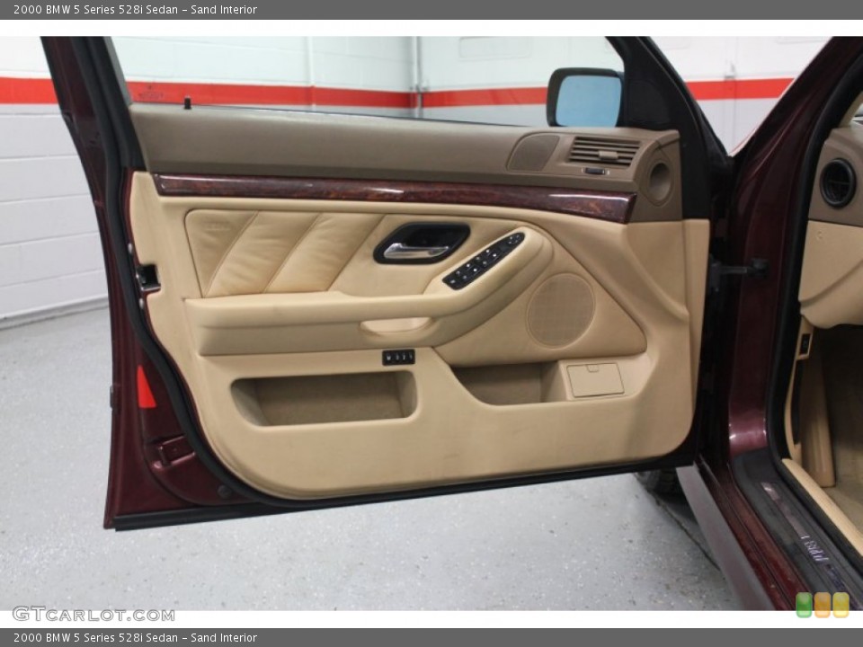 Sand Interior Door Panel for the 2000 BMW 5 Series 528i Sedan #61870450