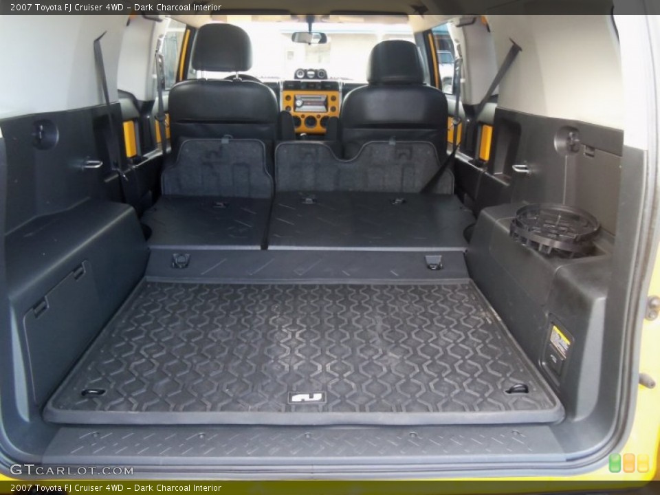 Dark Charcoal Interior Trunk for the 2007 Toyota FJ Cruiser 4WD #61871812