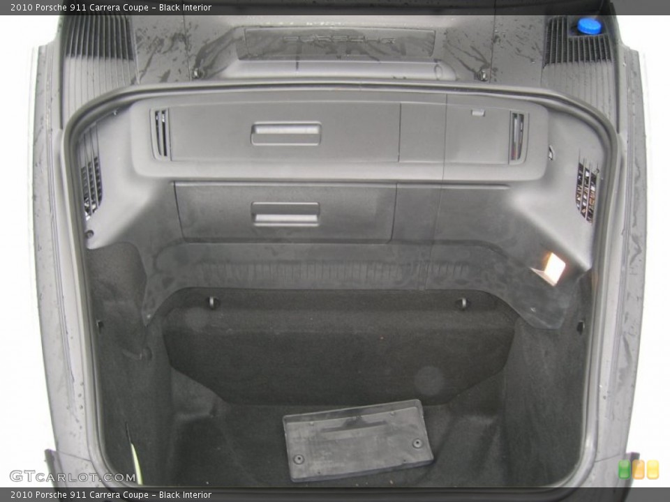 Black Interior Trunk for the 2010 Porsche 911 Carrera Coupe #61871817