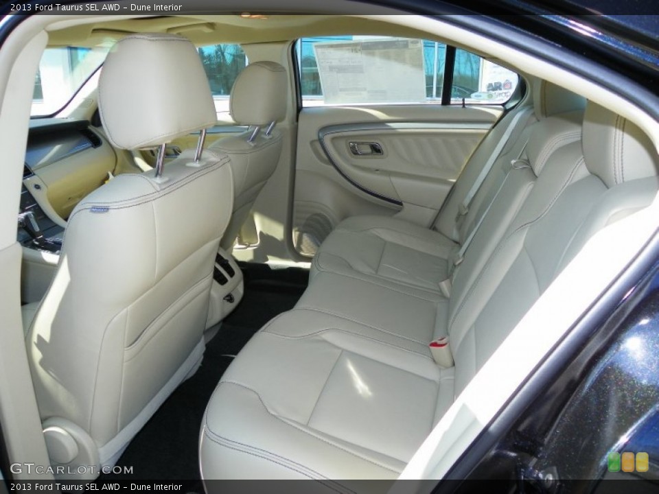 Dune Interior Rear Seat for the 2013 Ford Taurus SEL AWD #61872061