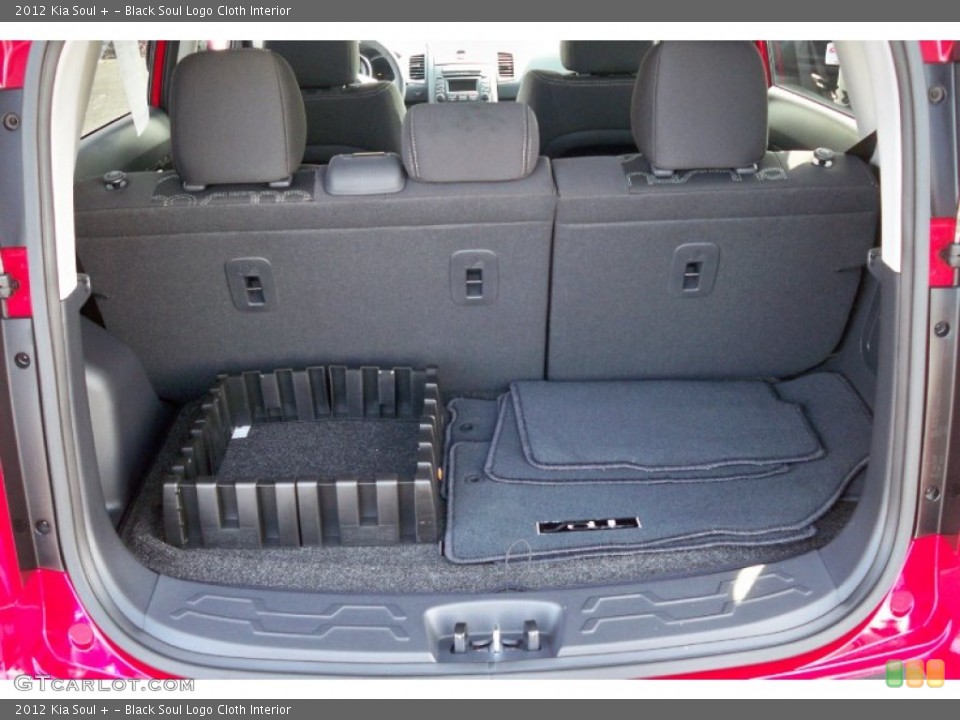 Black Soul Logo Cloth Interior Trunk for the 2012 Kia Soul + #61872754