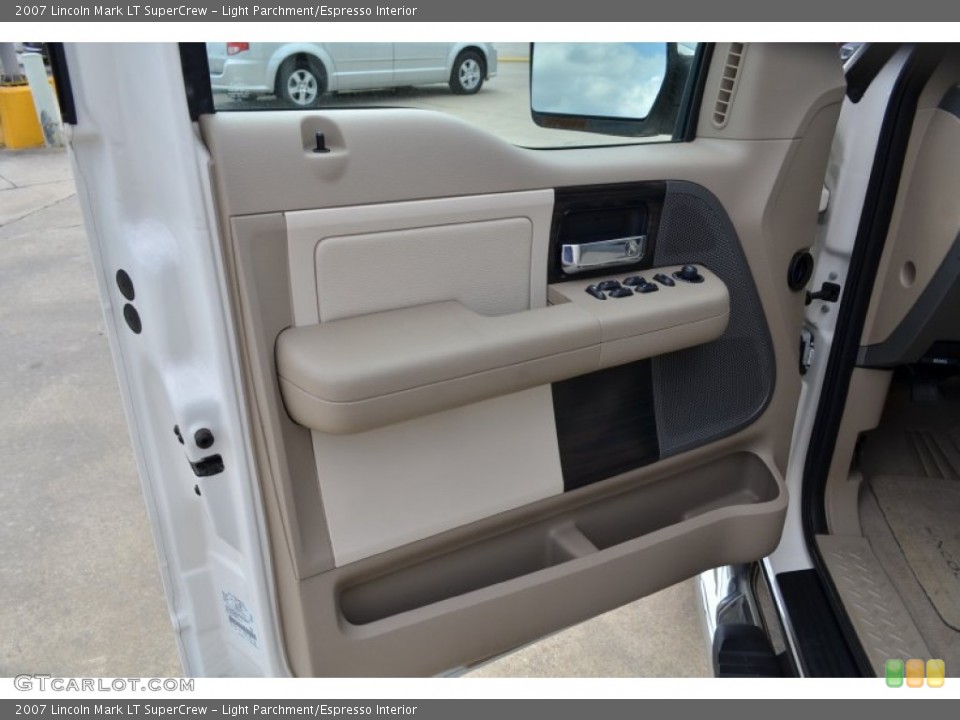 Light Parchment/Espresso Interior Door Panel for the 2007 Lincoln Mark LT SuperCrew #61873498