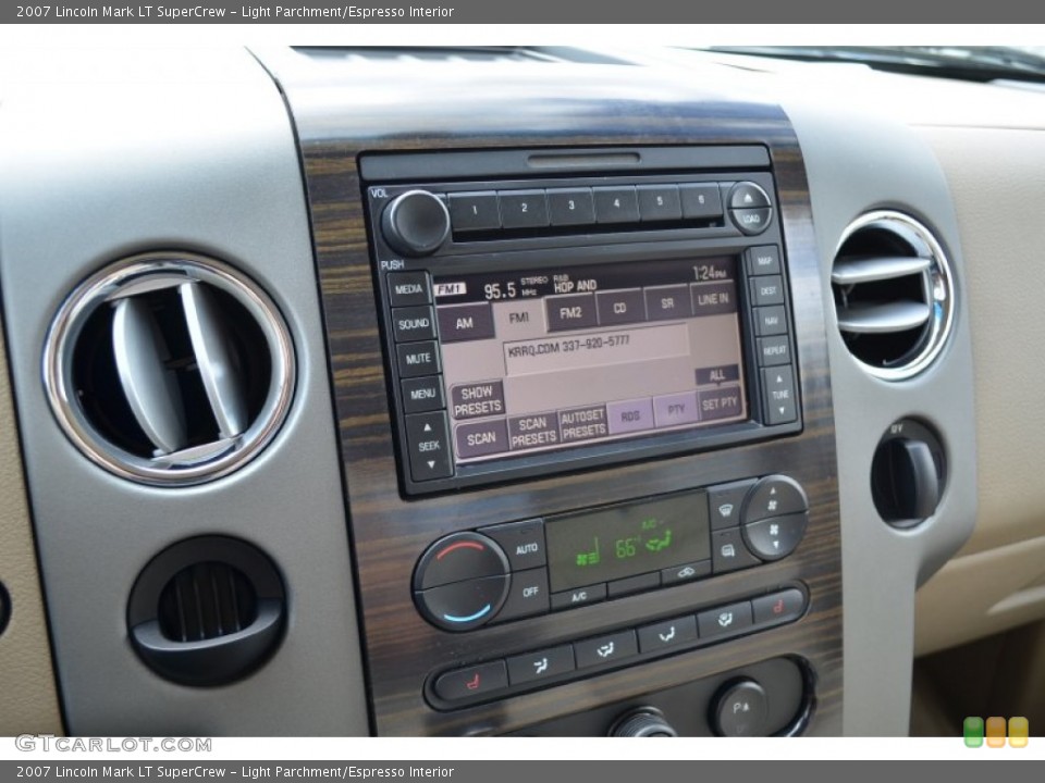 Light Parchment/Espresso Interior Controls for the 2007 Lincoln Mark LT SuperCrew #61873623
