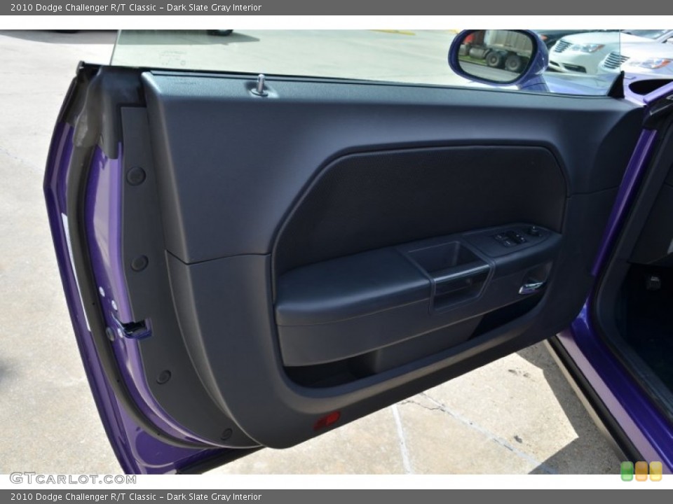 Dark Slate Gray Interior Door Panel for the 2010 Dodge Challenger R/T Classic #61875730