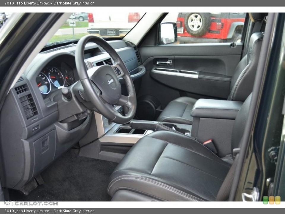 Dark Slate Gray Interior Photo for the 2010 Jeep Liberty Limited #61876066