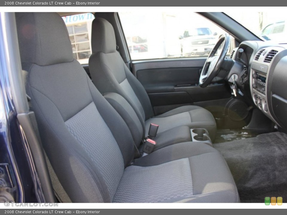 Ebony Interior Photo for the 2008 Chevrolet Colorado LT Crew Cab #61877283