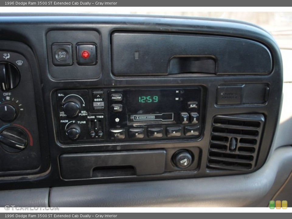 Gray 1996 Dodge Ram 3500 Interiors