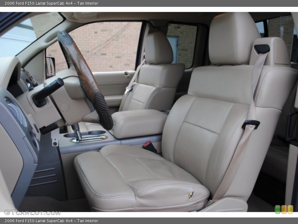 Tan Interior Photo for the 2006 Ford F150 Lariat SuperCab 4x4 #61886076