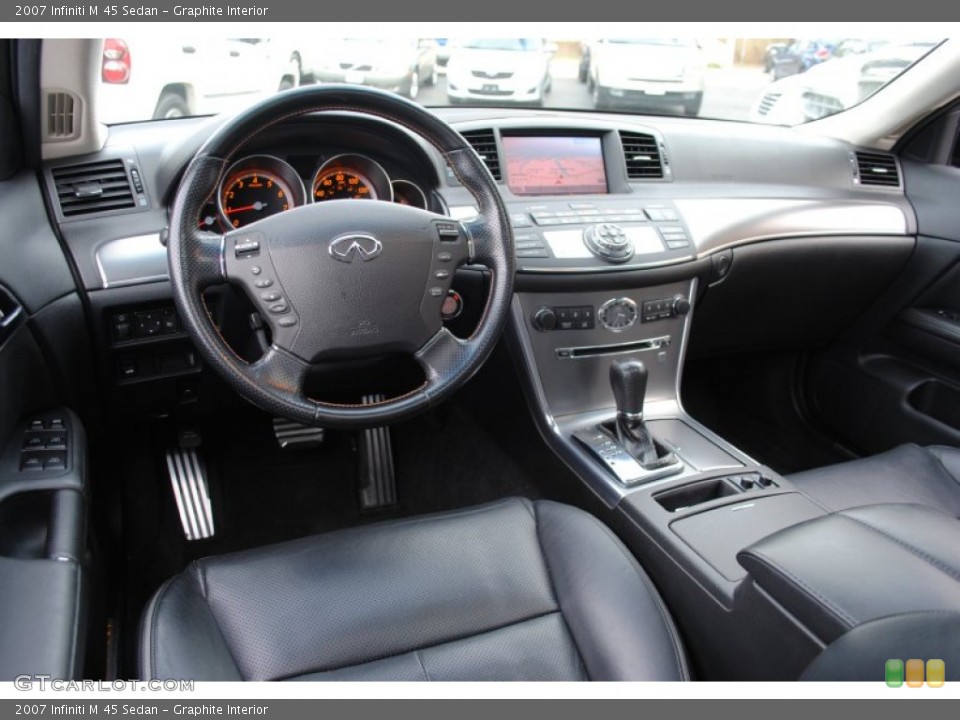 Graphite Interior Photo for the 2007 Infiniti M 45 Sedan #61886274