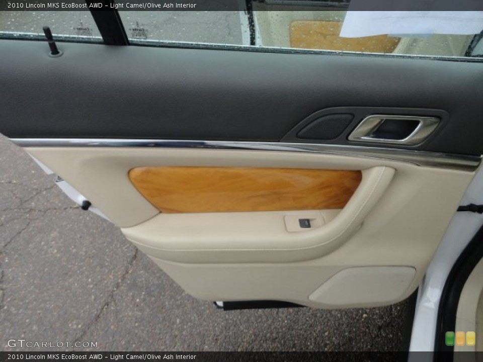 Light Camel/Olive Ash Interior Door Panel for the 2010 Lincoln MKS EcoBoost AWD #61888020