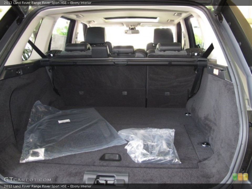 Ebony Interior Trunk for the 2012 Land Rover Range Rover Sport HSE #61891503