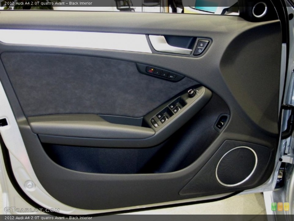 Black Interior Door Panel for the 2012 Audi A4 2.0T quattro Avant #61891865