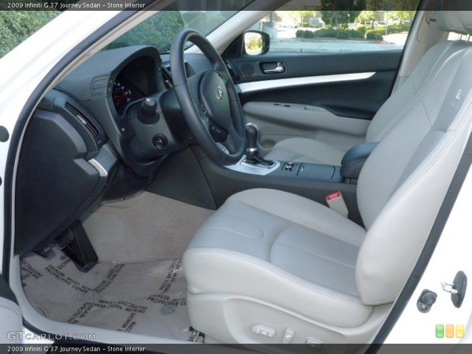 Stone Interior Photo for the 2009 Infiniti G 37 Journey Sedan #61895115