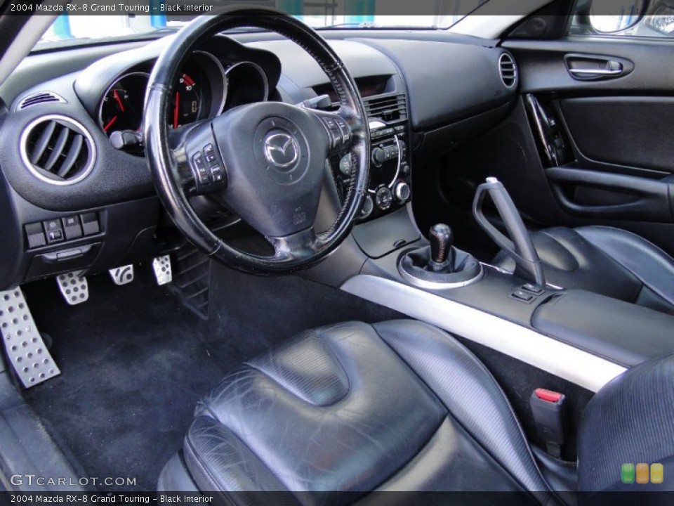 Black Interior Photo for the 2004 Mazda RX-8 Grand Touring #61896113