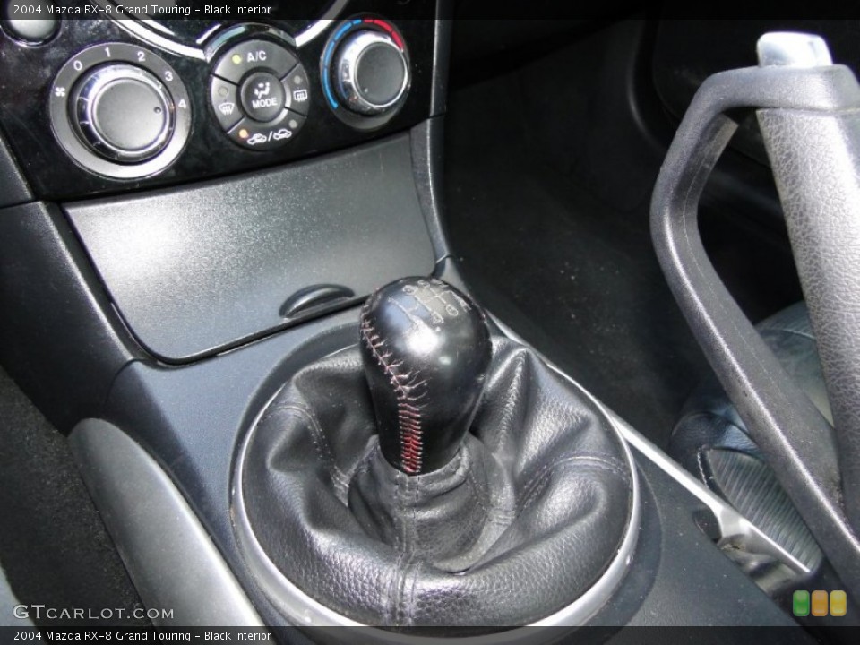 Black Interior Transmission for the 2004 Mazda RX-8 Grand Touring #61896186