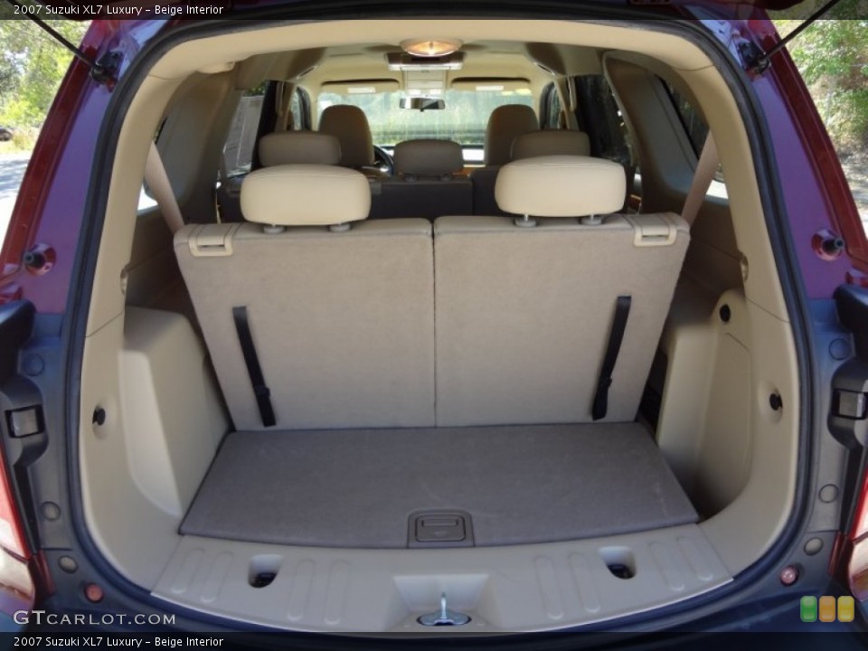 Beige Interior Trunk for the 2007 Suzuki XL7 Luxury #61898376