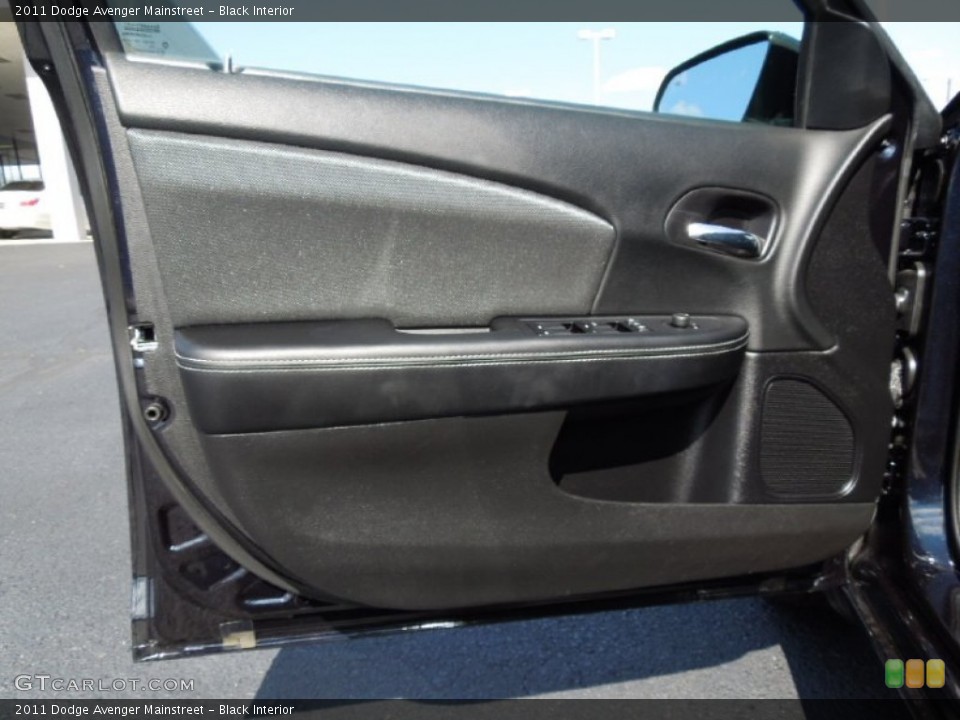 Black Interior Door Panel for the 2011 Dodge Avenger Mainstreet #61900212