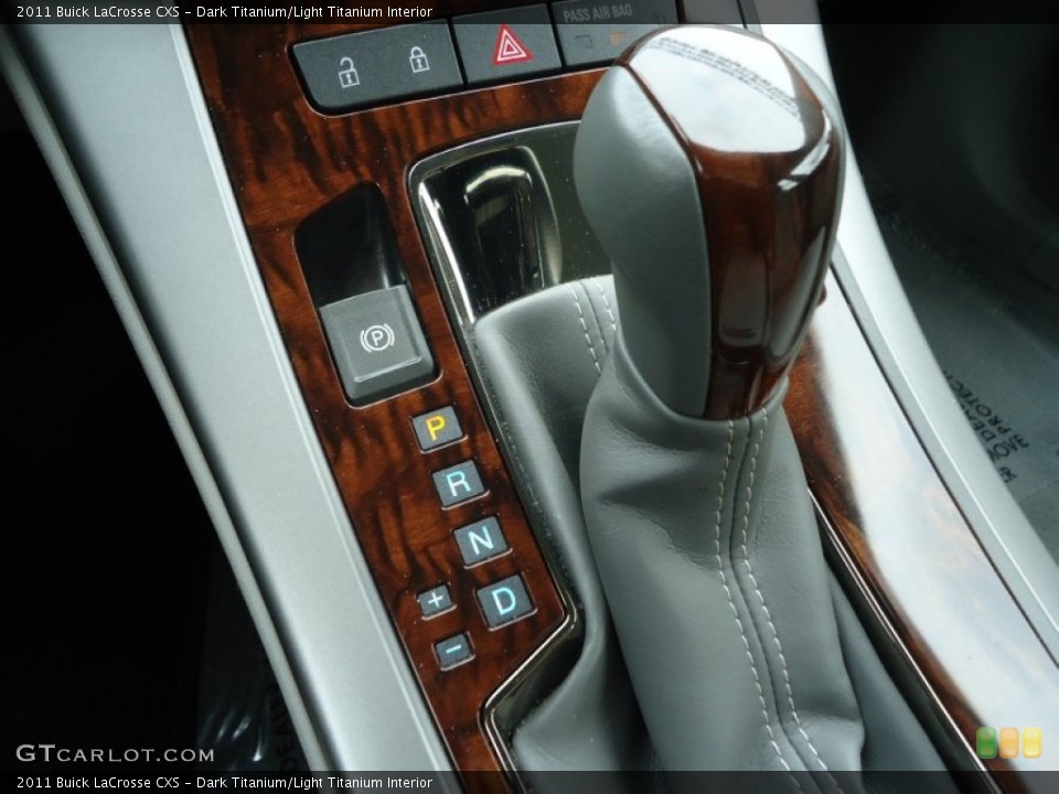 Dark Titanium/Light Titanium Interior Transmission for the 2011 Buick LaCrosse CXS #61900347