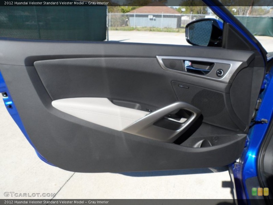 Gray Interior Door Panel for the 2012 Hyundai Veloster  #61905237
