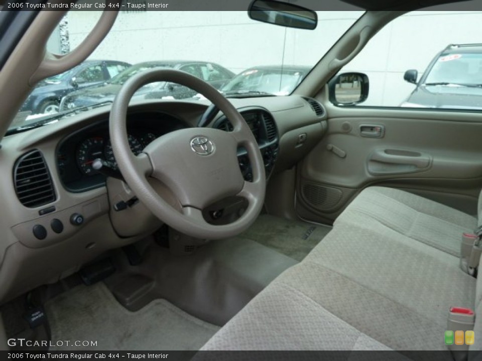 Taupe Interior Photo for the 2006 Toyota Tundra Regular Cab 4x4 #61909330