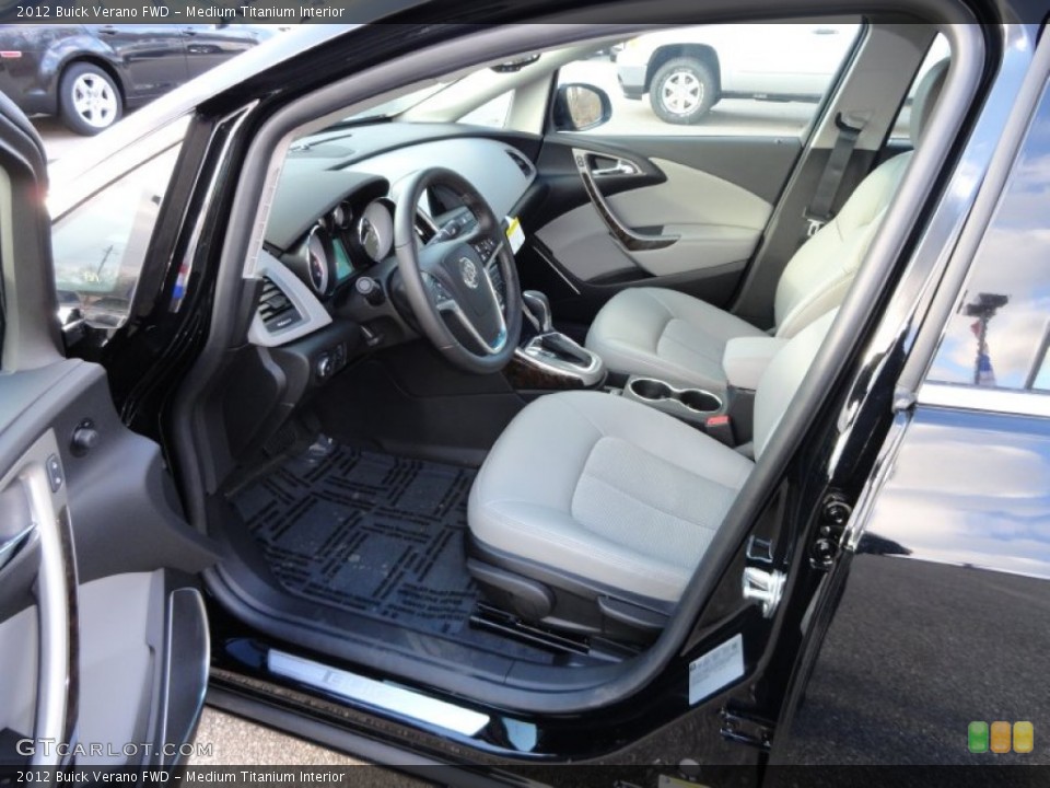 Medium Titanium Interior Photo for the 2012 Buick Verano FWD #61910002