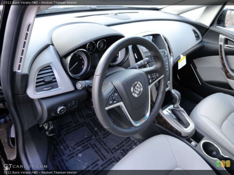 Medium Titanium Interior Dashboard for the 2012 Buick Verano FWD #61910038