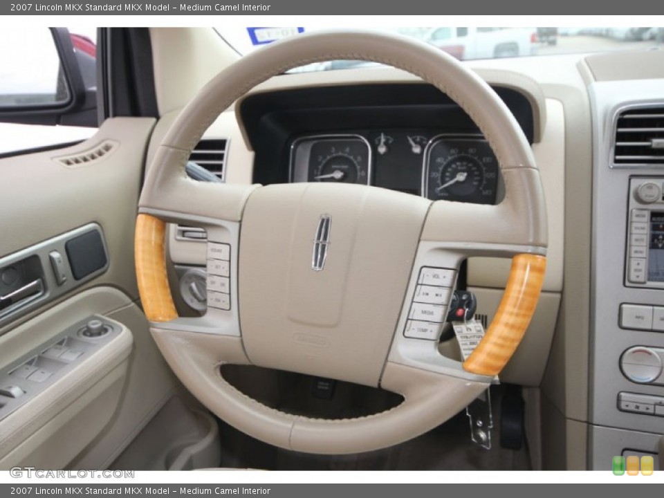 Medium Camel Interior Steering Wheel for the 2007 Lincoln MKX  #61913025