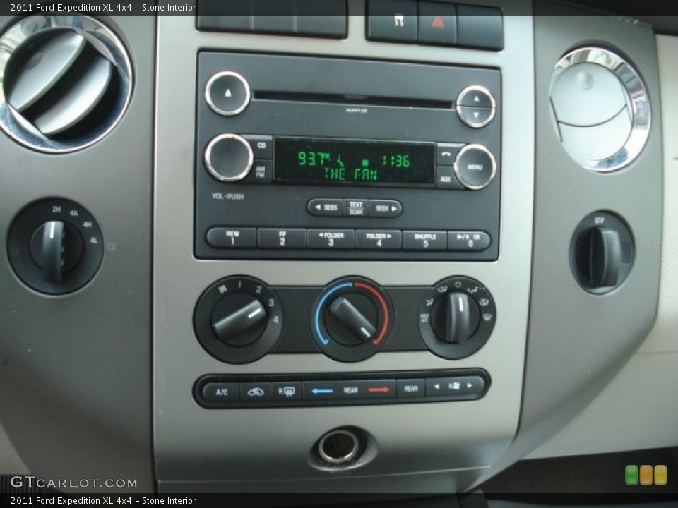 Stone Interior Controls for the 2011 Ford Expedition XL 4x4 #61917630