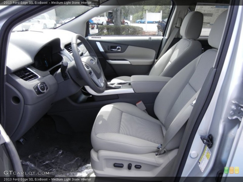 Medium Light Stone Interior Photo for the 2013 Ford Edge SEL EcoBoost #61918843