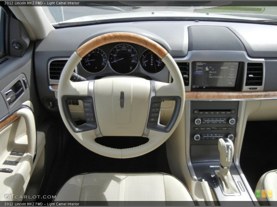 Light Camel Interior Dashboard for the 2012 Lincoln MKZ FWD #61920112