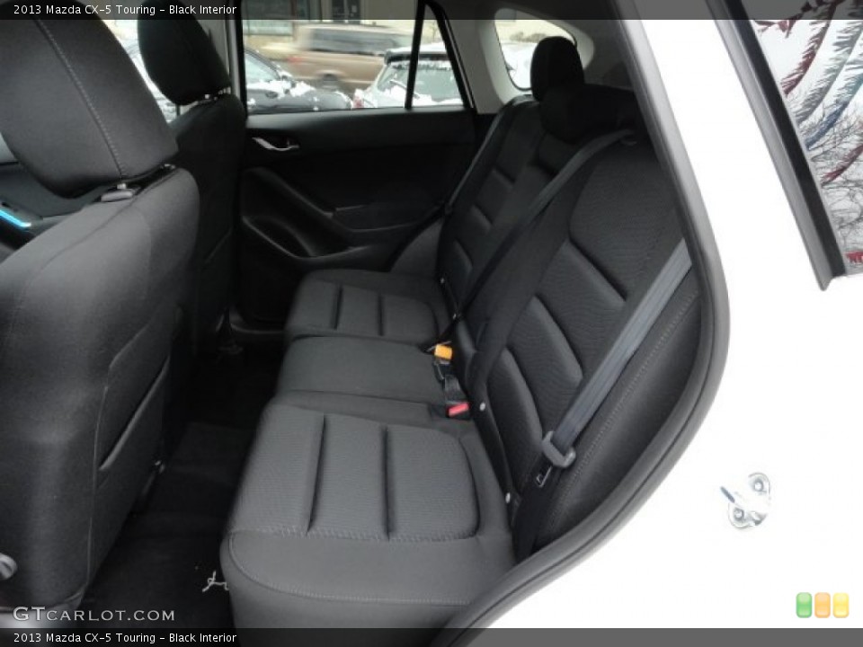 Black Interior Rear Seat for the 2013 Mazda CX-5 Touring #61924246