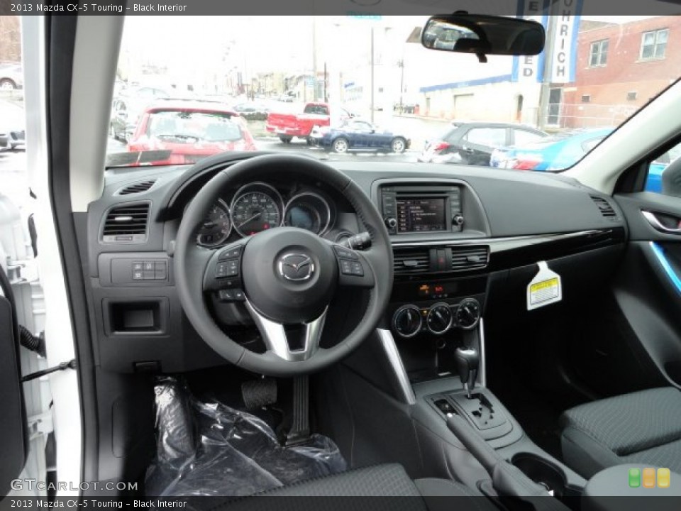 Black Interior Dashboard for the 2013 Mazda CX-5 Touring #61924255