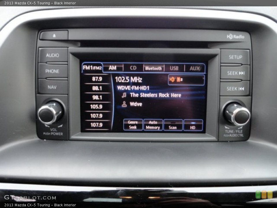 Black Interior Controls for the 2013 Mazda CX-5 Touring #61924306