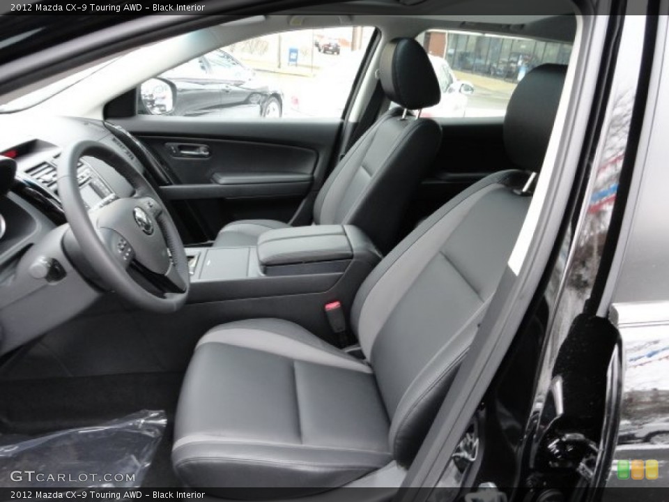 Black Interior Photo for the 2012 Mazda CX-9 Touring AWD #61924408
