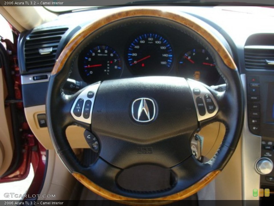 Camel Interior Steering Wheel for the 2006 Acura TL 3.2 #61928182