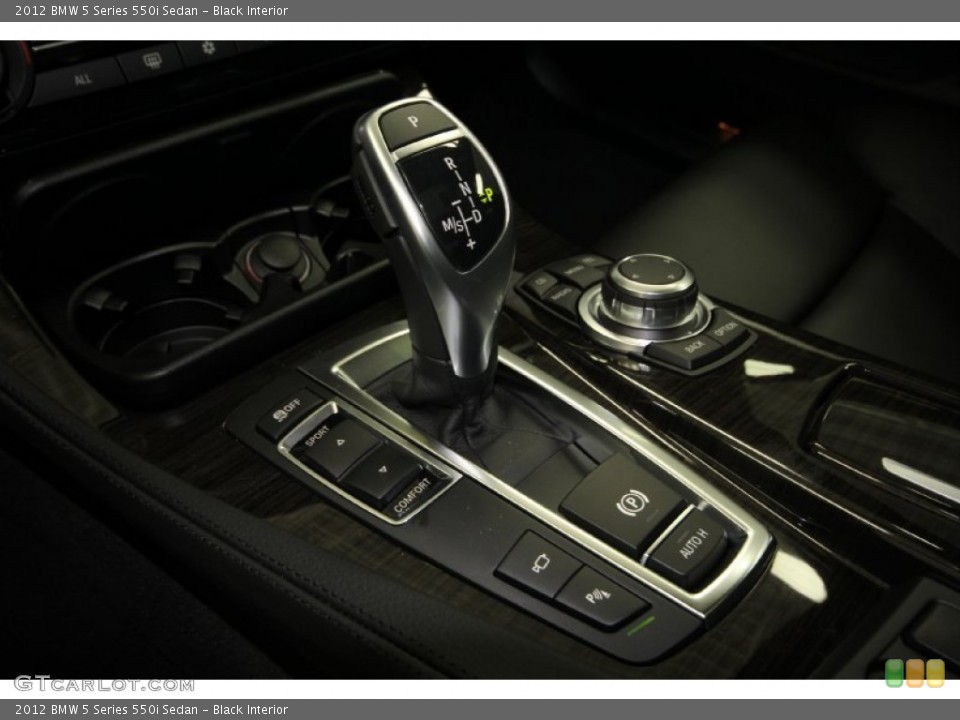Black Interior Transmission for the 2012 BMW 5 Series 550i Sedan #61928882