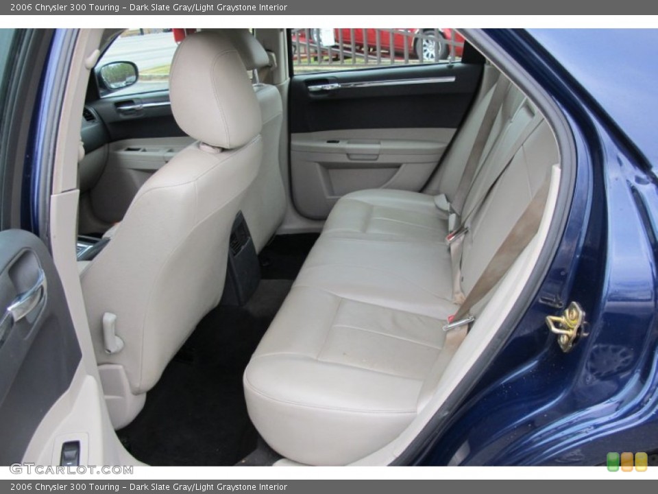 Dark Slate Gray/Light Graystone Interior Rear Seat for the 2006 Chrysler 300 Touring #61930552
