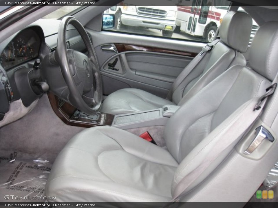 Grey Interior Photo for the 1996 Mercedes-Benz SL 500 Roadster #61935563