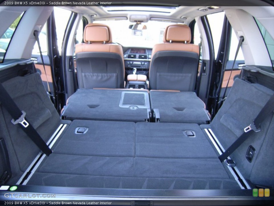 Saddle Brown Nevada Leather Interior Trunk for the 2009 BMW X5 xDrive30i #61936400