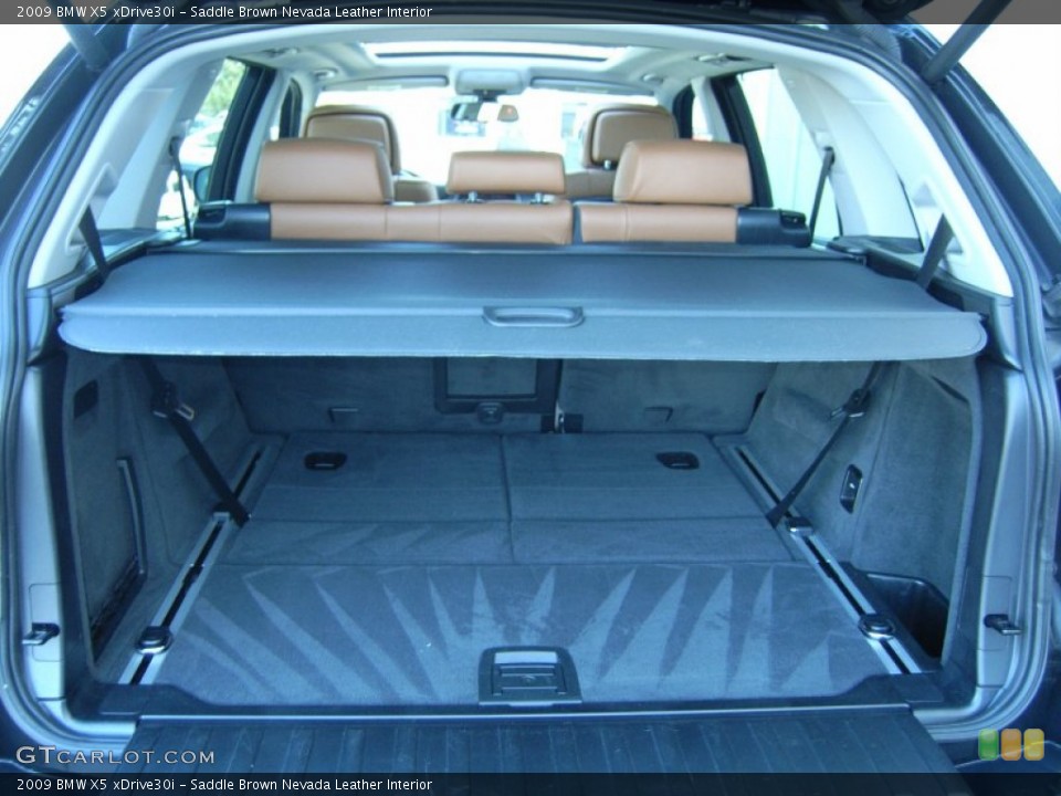 Saddle Brown Nevada Leather Interior Trunk for the 2009 BMW X5 xDrive30i #61936418