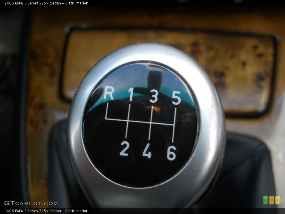 Black Interior Transmission for the 2006 BMW 3 Series 325xi Sedan #61937744