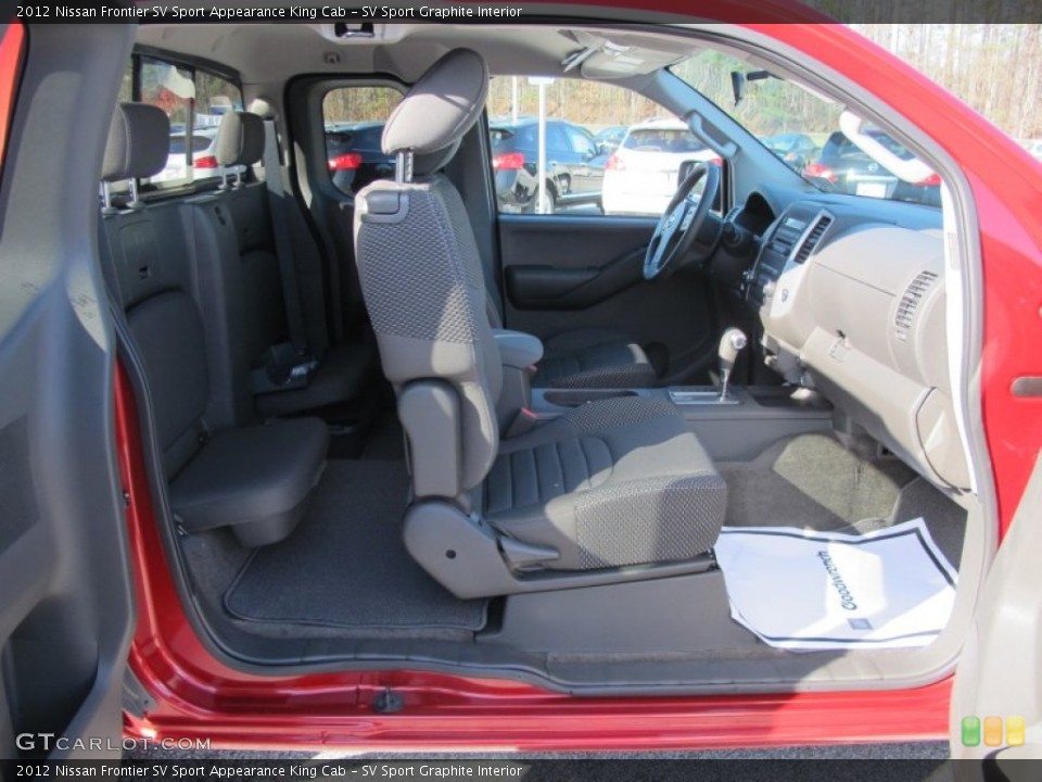 SV Sport Graphite Interior Photo for the 2012 Nissan Frontier SV Sport Appearance King Cab #61940978